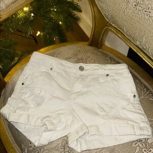 Bebe White Women's Shorts